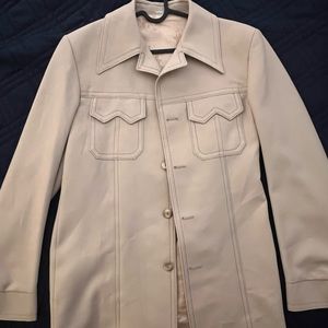 John Pomer off-white blazer